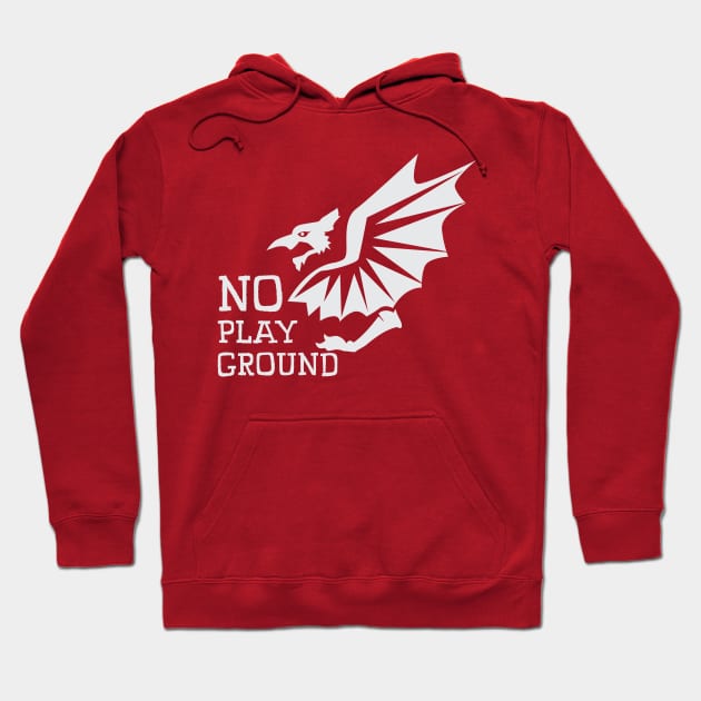 Horor No Playground Devil Dragon Creature Hoodie by Toogoo